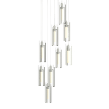 Hubbardton Forge 131104-SKT-LONG-85-ZM0065 - Exos Glass 9-Light Pendant