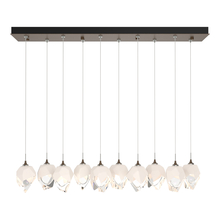 Hubbardton Forge 131143-SKT-LONG-05-WP0754 - Chrysalis 10-Light Small Crystal Pendant