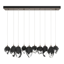 Hubbardton Forge 131145-SKT-LONG-05-BP0756 - Chrysalis 10-Light Mixed Crystal Pendant