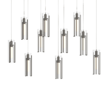 Hubbardton Forge 131204-SKT-LONG-07-ZM0065 - Exos Glass 10-Light Pendant