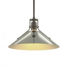 Hubbardton Forge 134550-SKT-MULT-07-85 - Henry Medium Steel Shade Pendant