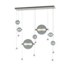 Hubbardton Forge 139054-LED-STND-85-YL0694 - Abacus 7-Light Double Linear LED Pendant