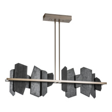 Hubbardton Forge 139666-LED-MULT-89-SL - Ardesia Linear LED Pendant