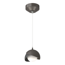 Hubbardton Forge 161183-SKT-STND-14-10-GG0711 - Brooklyn Double Shade Low Voltage Mini Pendant