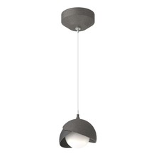 Hubbardton Forge 161183-SKT-STND-20-10-GG0711 - Brooklyn Double Shade Low Voltage Mini Pendant