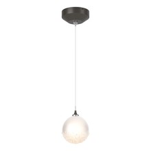 Hubbardton Forge 161187-SKT-STND-07-FD0750 - Fritz Globe 1-Light Mini Pendant