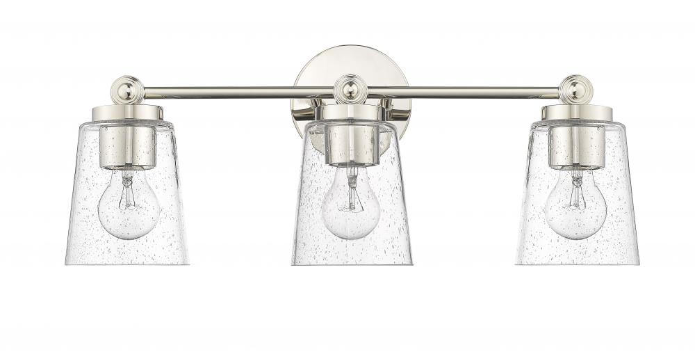 Lauryn 3-Light Vanity Polished Nickel