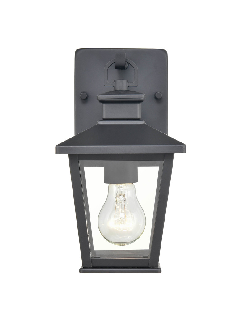 Bellmon 1-Light Outdoor Wall Sconce Powder Coated Black