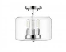 Millennium 46923-CH - Semi-Flush Ceiling Mount