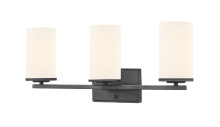 Millennium 2703WG-MB - Verlana 22" 3-Light Vanity - Matte Black