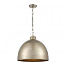 Millennium 99204-ASL - Arrco 3-Light Pendant Light Antique Silver Leaf