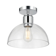 Millennium 6021-CH - Knightsdale 10" Wide 1-Light Semi-Flush Mount
