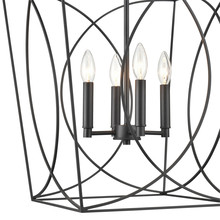 Millennium 4000-MB - Tracy 4-Light Pendant light Matte Black