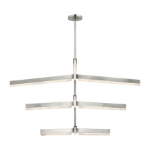 Visual Comfort & Co. Modern Collection KWCH70527ANALB - Linea 56 Three Tier Chandelier