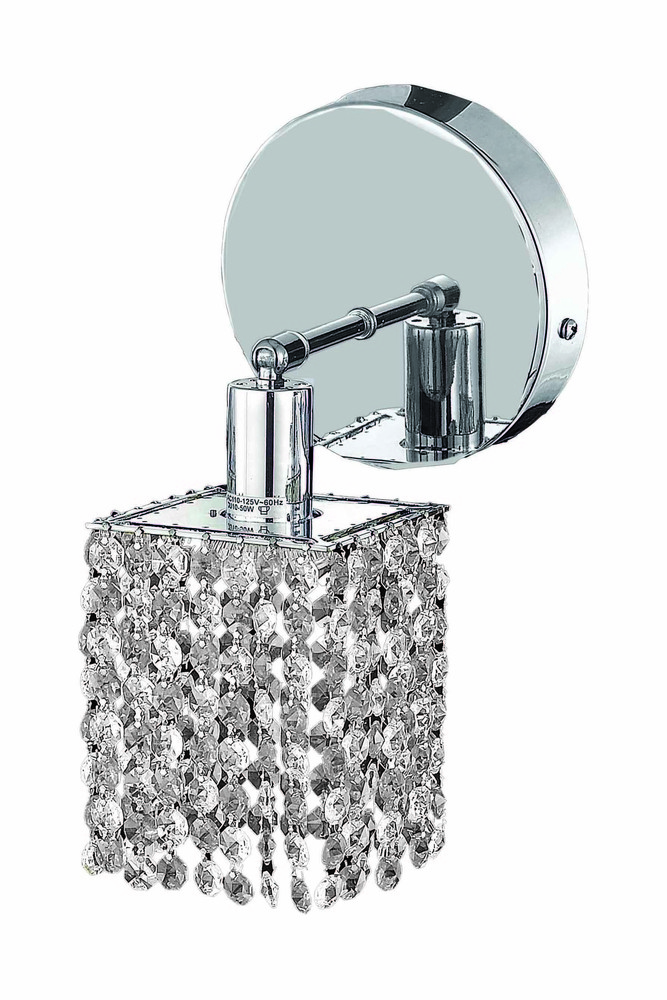 Mini 1 light Chrome Wall Sconce