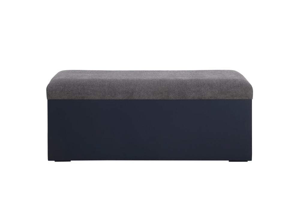 42 Inch Storage Bench in Blue