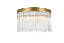 Elegant 1070F16SG - Flush Mount D16"H10"L4 Satin Gold