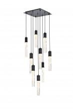 Elegant 2088D20BK - Pendant L20"W20"H24"L9 Black