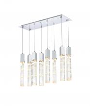 Elegant 2088D36C - Pendant L36"W12"H24"L8 Chrome