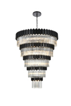 Elegant 3400GR59BK - Pendant D59"H79"L45 Black