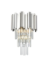 Elegant 3400W12C - Wall Sconce W12"H18"L2 Chrome