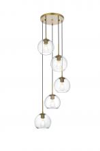 Elegant LD2226SG - BAXTER Hang D18.1"H8"L5 Satin Gold CL
