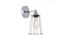 Elegant LD4047W5C - Auspice 1 Light Chrome Wall Sconce