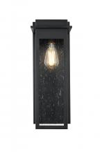 Elegant OD362W19BK - Wall sconce W6.5"H18.5"E7"L1 Black