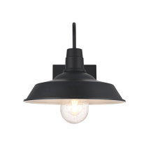Elegant OD415W23BK - Wall Sconce with Outlet W14.0" E22.9" H15.2" Black