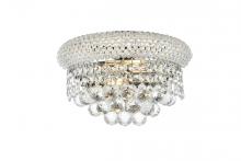 Elegant V1800W12C/RC - Primo 2 light Chrome Wall Sconce Clear Royal Cut Crystal