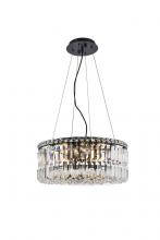 Elegant V2030D20BK/RC - Maxime 20 inch black chandelier