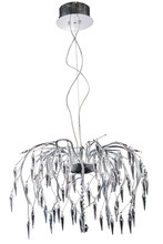 Elegant V5008D28C/EC - Amour 16 light Chrome Chandelier Clear Elegant Cut Crystal