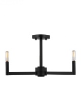 Visual Comfort & Co. Studio Collection 7764203-112 - Fullton Three Light Semi-Flush Mount