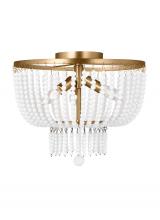 Visual Comfort & Co. Studio Collection 7780703-848 - Jackie Three Light Semi-Flush Mount