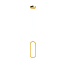 Dals FPD-CC-GD - Single Vertical Oblong Pendant 16''