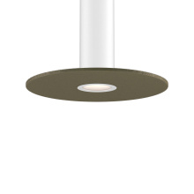 Dals PIL-ACCFD24-GR-WH - White mounting reflector and 24in felt disk Green for PILXX