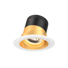 Dals RC04-CC-35-GMBGD-TL - 4in Modular Downlight, 5CCT, 35 degree Beam Angle, Gimbal Reflector, Gold, Trimless