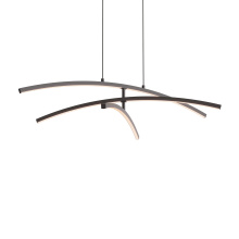 Dals W3PD36-CC-BK - 3 Curved Branch Pendant