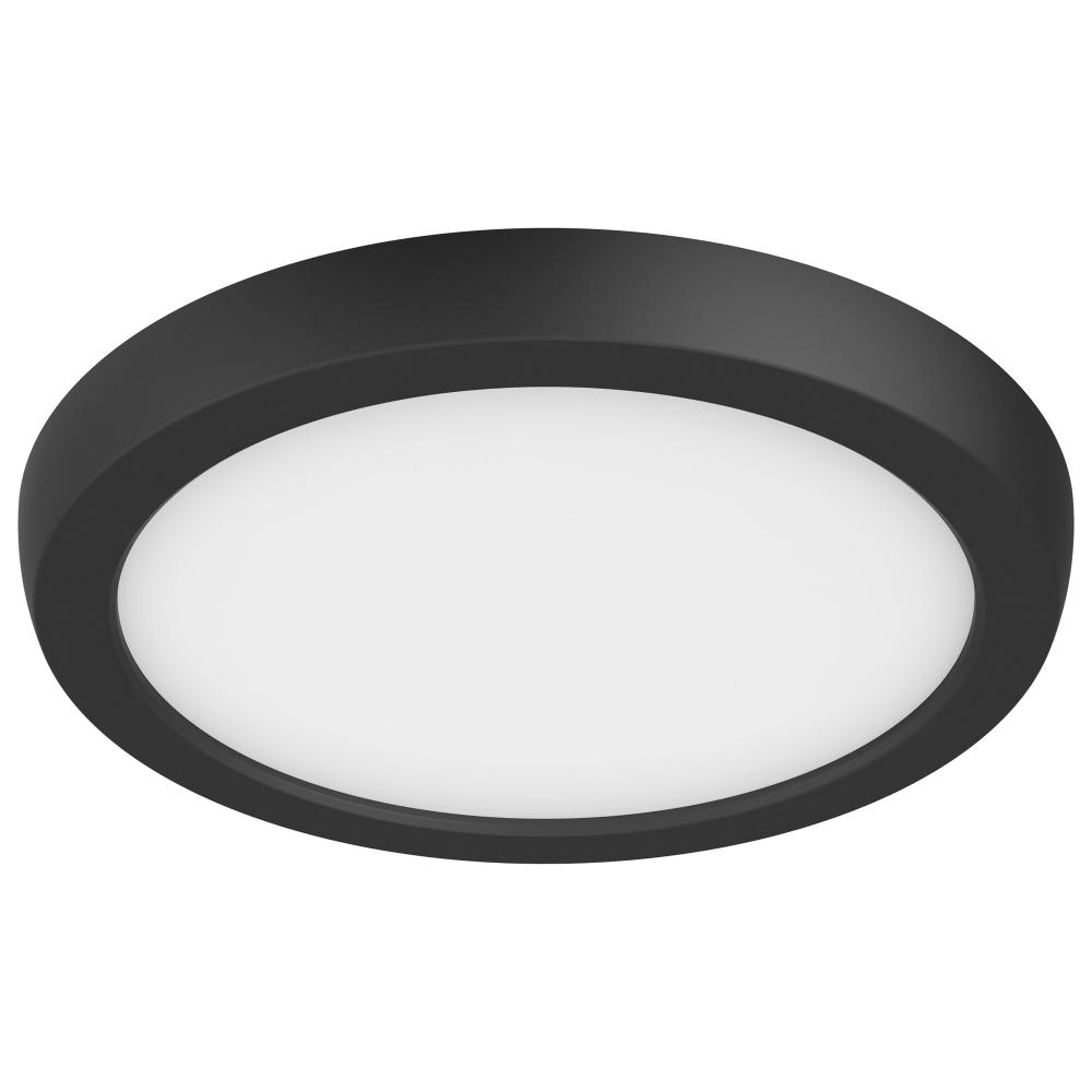 Blink Pro - 11W; 7in; LED Fixture; CCT Selectable; Round Shape; Black Finish; 120V