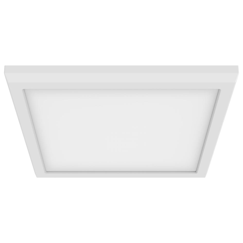 Blink Pro - 13W; 9in; LED Fixture; CCT Selectable; Square Shape; White Finish; 120V