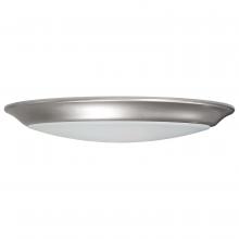 Nuvo 62/1675 - 10 inch; LED Disk Light; CCT Selectable 3K/4K/5K; Brushed Nickel Finish