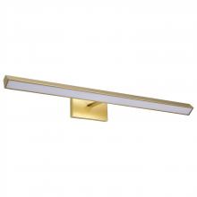 Nuvo 62/2347 - Mila; 3 Foot LED Picture Light; 3 CCT Selectable; Vintage Brass Finish; Acrylic Lens