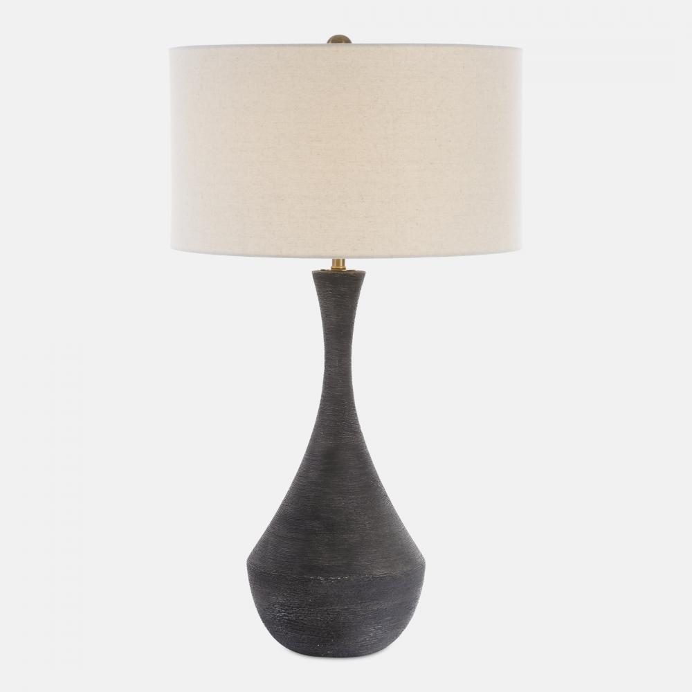 Uttermost Helston Dark Charcoal Table Lamp