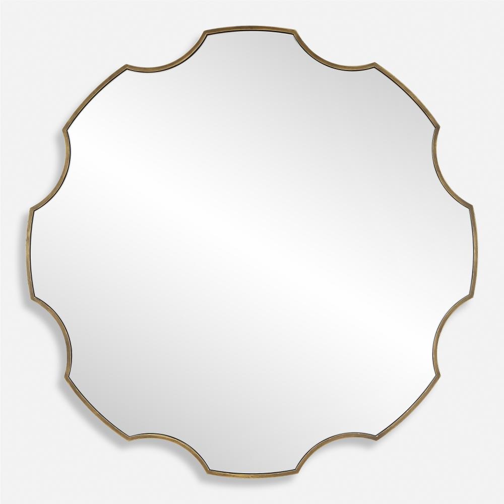 Uttermost Gearing Up Bronze Mirror