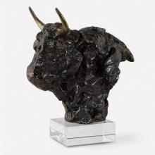 Uttermost 18148 - Uttermost Bison Bust Bronze Sculpture