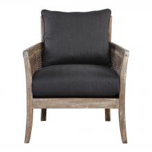 Uttermost 23366 - Encore Dark Gray Armchair