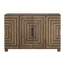 Uttermost 24773 - Layton Geometric Console Cabinet