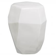 Uttermost 25183 - Maquette White Garden Stool