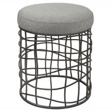 Uttermost 23748 - Carnival Iron Round Accent Stool