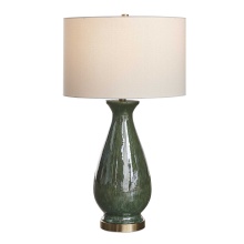 Uttermost 30556-1 - Uttermost Colestin Deep Green Table Lamp